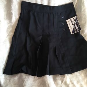 Navy school uniform skorts-JUNIORS 5-NEW with tags